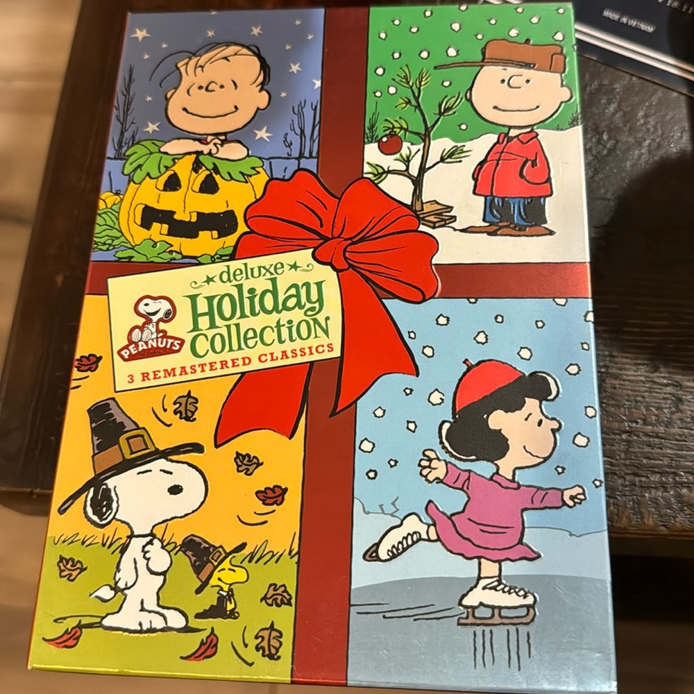 Deluxe holiday DVD collection.